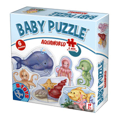 Baby Puzzle - Animale acvatice, D - Toys - Publisol.ro