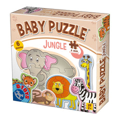 Baby Puzzle - Animale salbatice, D - Toys - Publisol.ro