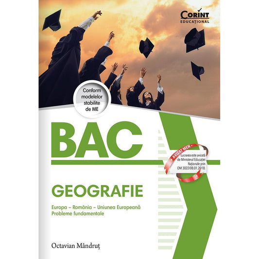 BAC 2025 GEOGRAFIE. Europa, Romania, Uniunea Europeana - Publisol.ro