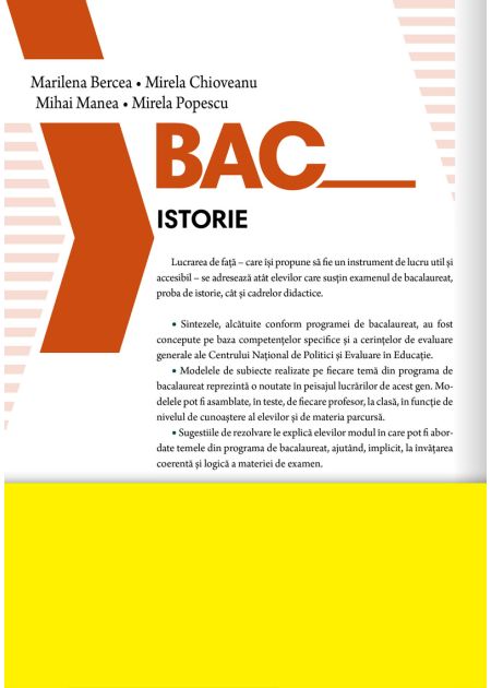 Bacalaureat 2024 - Istorie - Publisol.ro