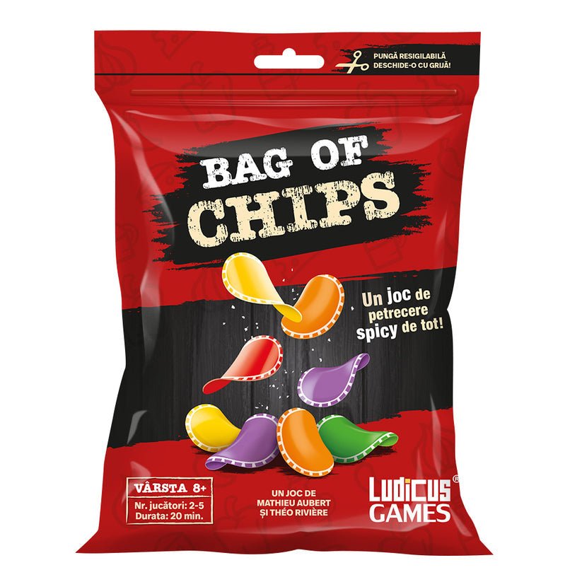 Bag of chips - Un joc de petrecere spicy de tot! lb. romana, Mixlore - Publisol.ro