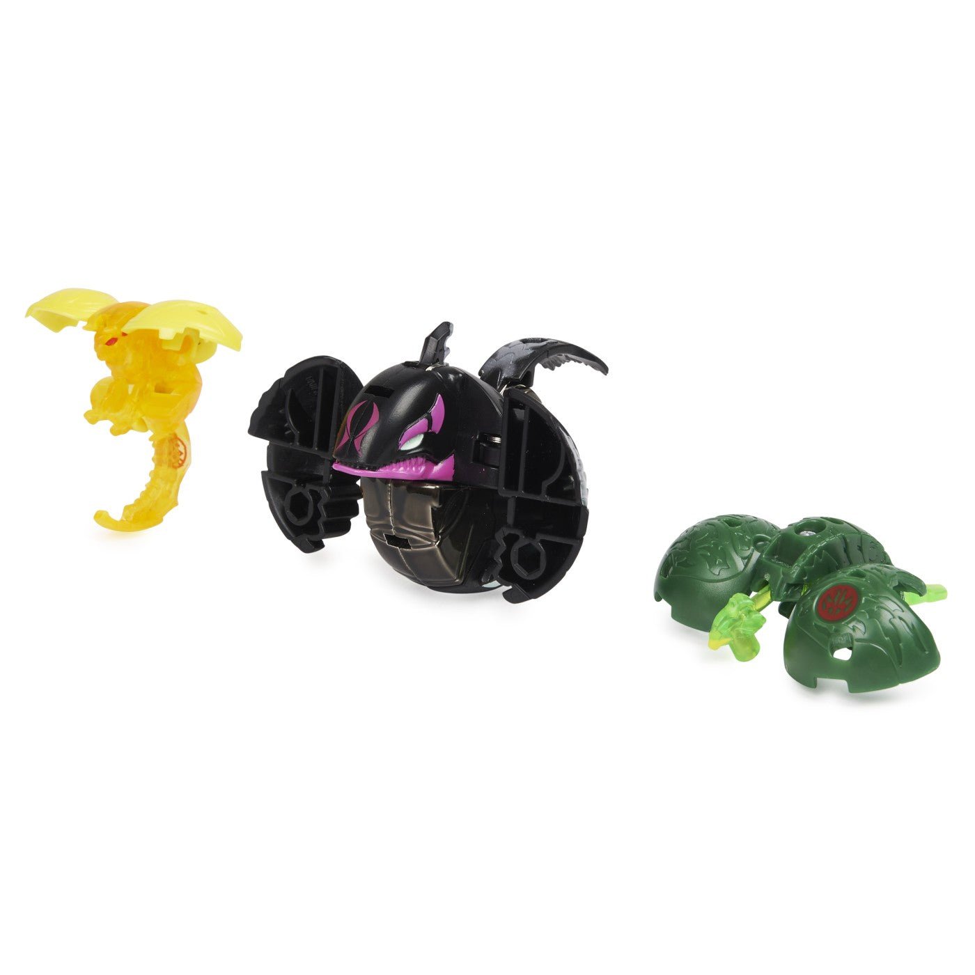 Bakugan platinum powerup s4 warrior whale nano fury si nano sledge, Spin Master - Publisol.ro