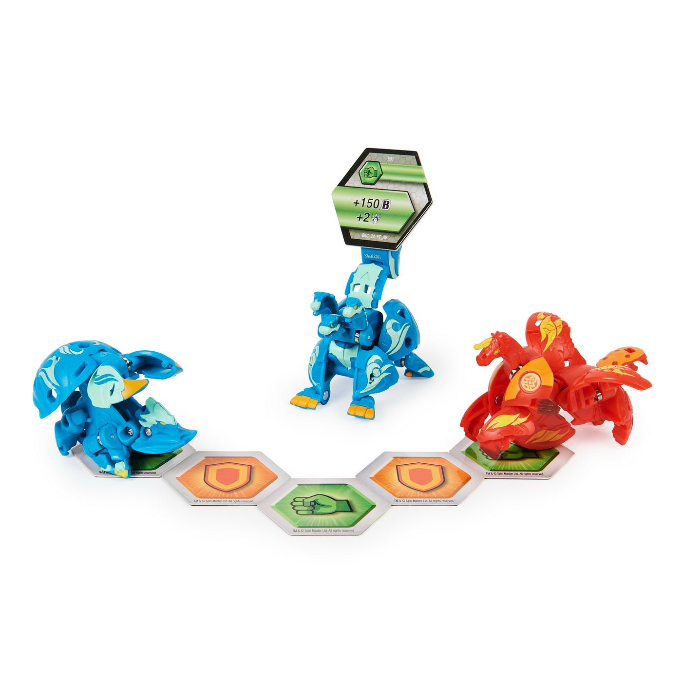 Bakugan s4 pachet starter howlkor ultra, colossus si pegatrix, Spin Master - Publisol.ro
