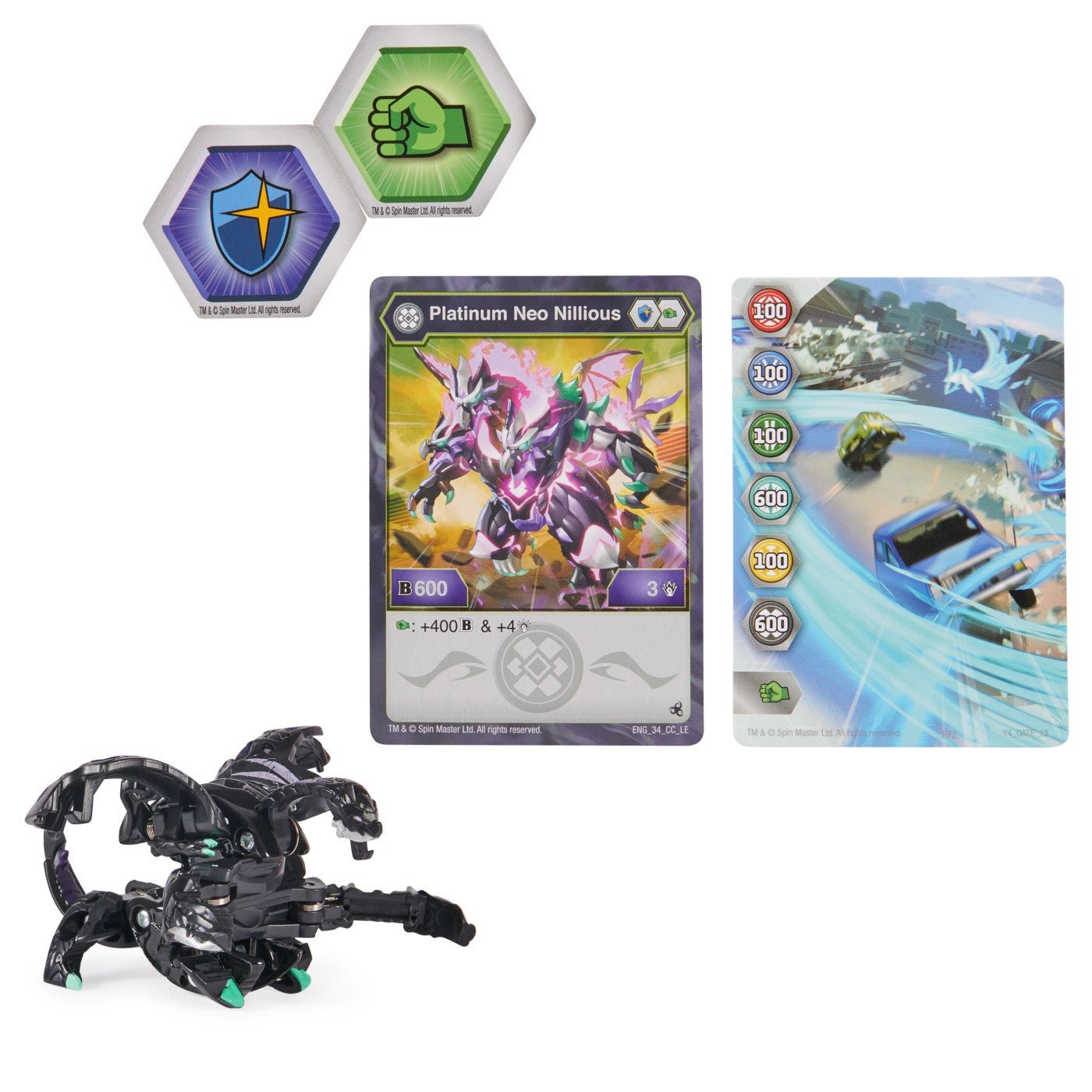 Bakugan s5 platinum neo nillious, Spin Master - Publisol.ro