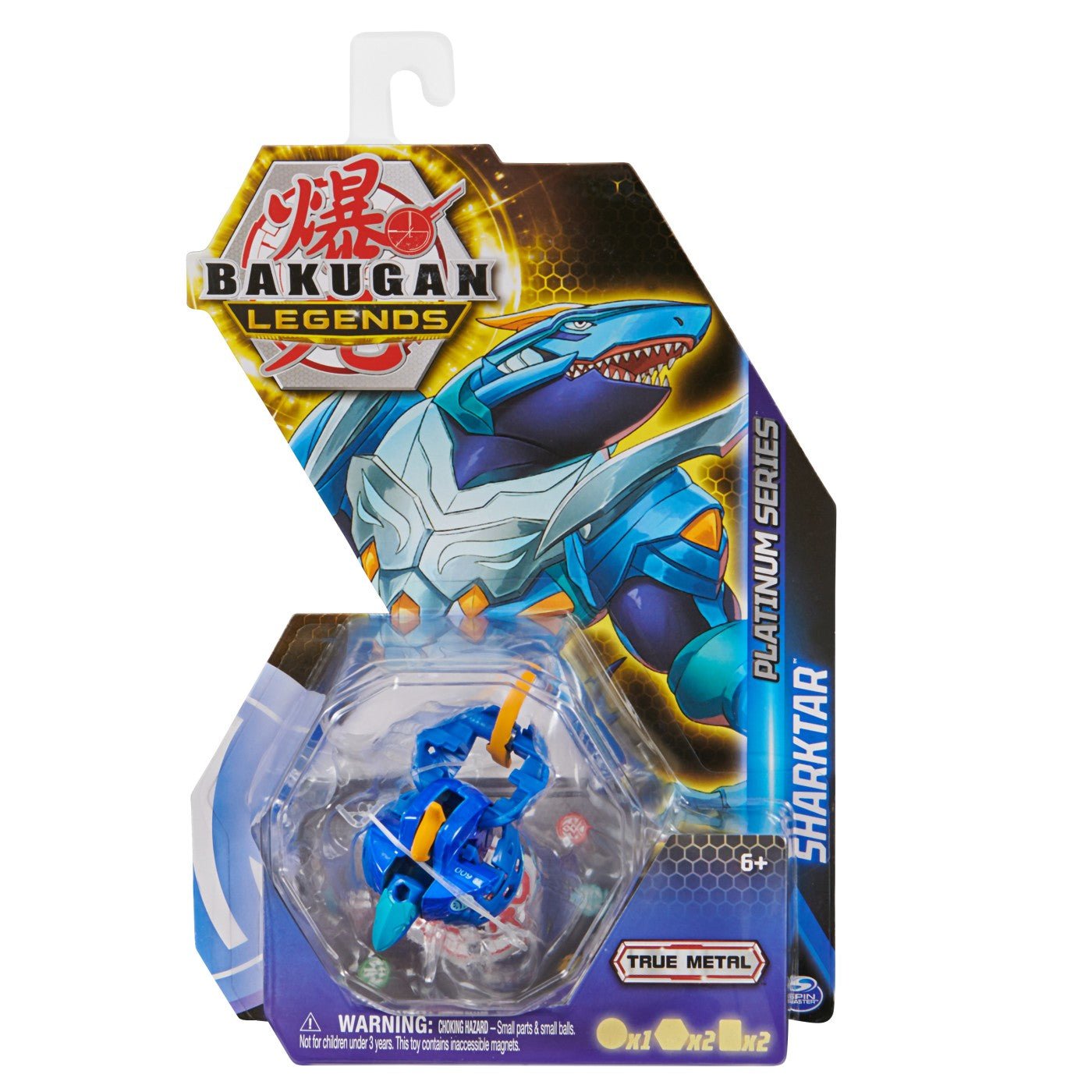 Bakugan s5 platinum sharktar, Spin Master - Publisol.ro