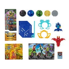Bakugan set de lupta nillious, mantid, bruiser, octogan si trox, Spin Master - Publisol.ro
