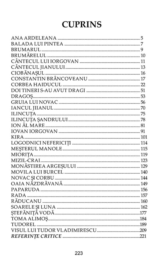 Balade populare romanesti - Miorita, de Prestige