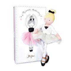 Balerina Anais, 35 cm, material textil, alb - Jolijou - Publisol.ro