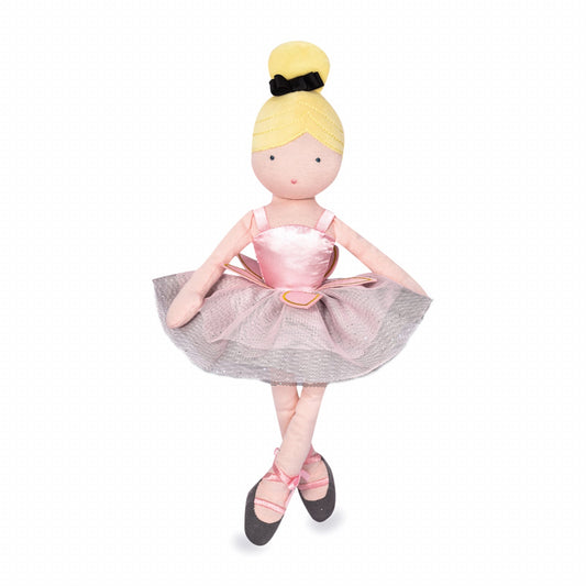 Balerina Margo, 35 cm, material textil, roz - Jolijou - Publisol.ro