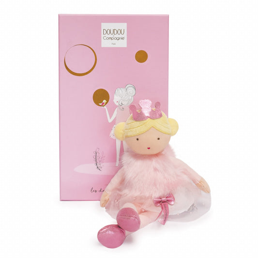 Balerina Oriane, 30 cm, material textil, roz - Jolijou - Publisol.ro