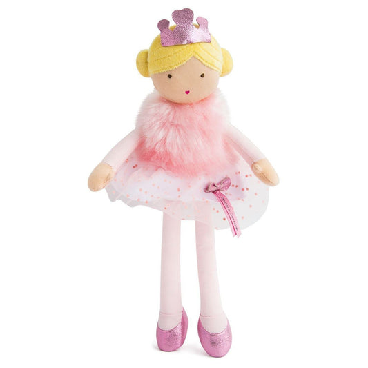 Balerina Oriane, 30 cm, material textil, roz - Jolijou - Publisol.ro