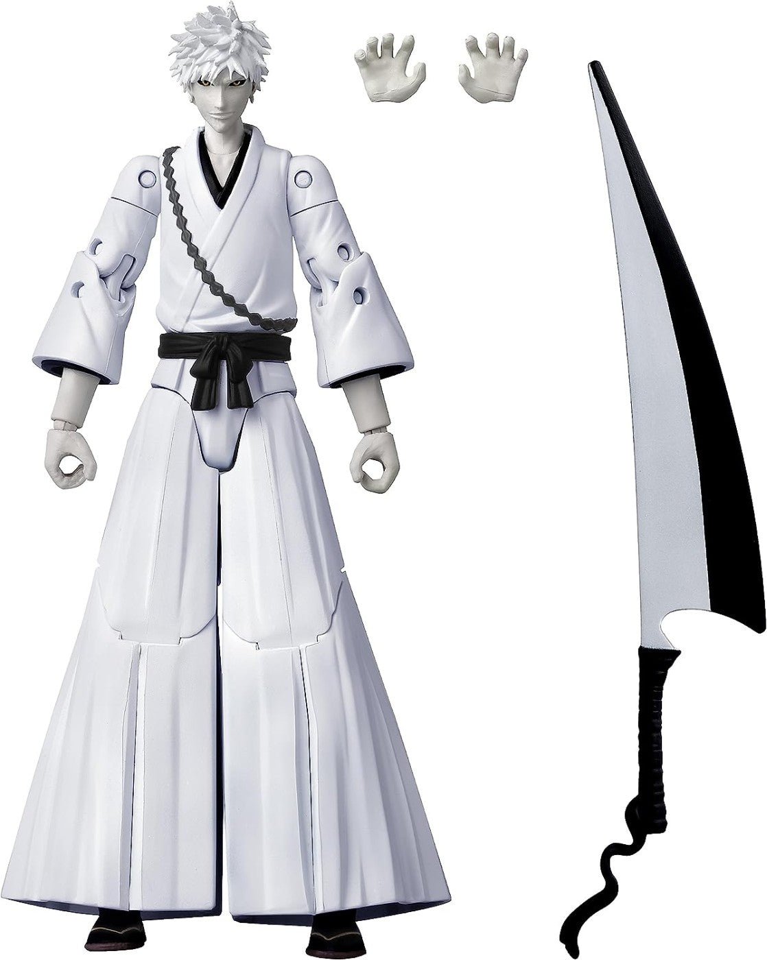 Bandai figurina anime heroes bleach white kurosaki ichigo 16.5cm, Bandai - Publisol.ro