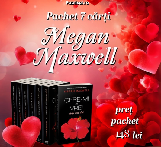 pachet 7 carti de megan maxwell