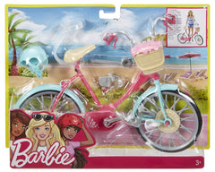 Barbie bicicleta roz lui Barbie - Publisol.ro