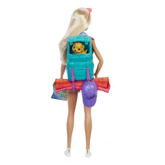 Barbie camping barbie malibu cu accesorii, Mattel - Publisol.ro