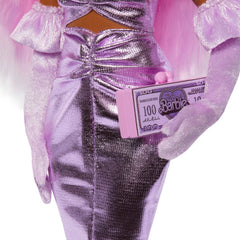 Barbie deluxe style papusa Barbie cu par mov - Publisol.ro