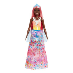 Barbie dreamtopia papusa printesa cu par corai, Mattel - Publisol.ro