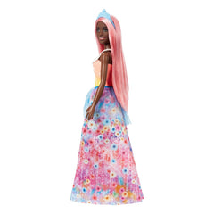 Barbie dreamtopia papusa printesa cu par corai, Mattel - Publisol.ro