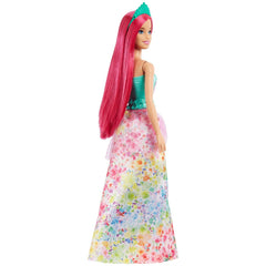 Barbie dreamtopia papusa printesa cu par roz, Mattel - Publisol.ro