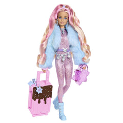 Barbie extra fly papusa barbie blonda la munte, Mattel - Publisol.ro