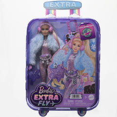 Barbie extra fly papusa barbie blonda la munte, Mattel - Publisol.ro
