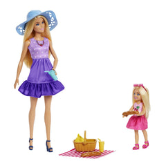 Barbie family and friends set papusa Barbie si papusa Chelsea - Publisol.ro