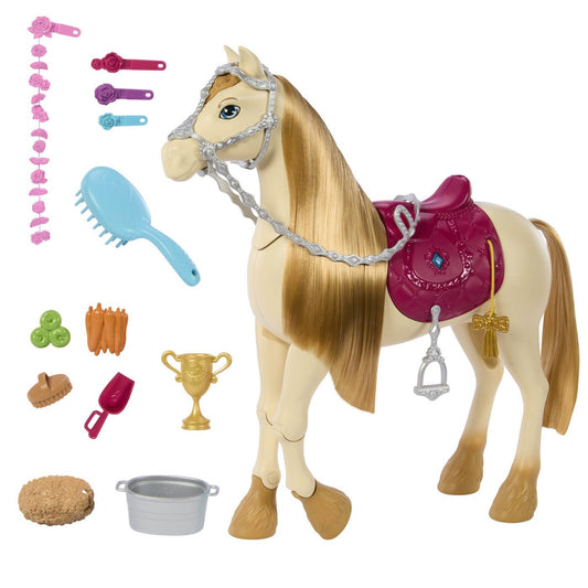 Barbie mysteries calut cu sunete si accesorii - Publisol.ro