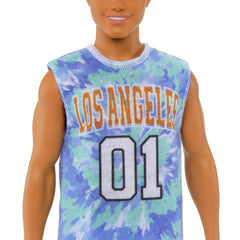 Barbie papusa baiat fashionistas saten cu un picior cu proteza, Mattel - Publisol.ro