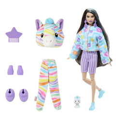 Barbie papusa barbie cutie reveal zebra, Mattel - Publisol.ro