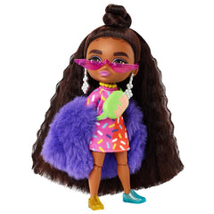 Barbie papusa barbie extra mini bruneta, Mattel - Publisol.ro