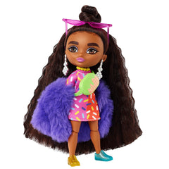 Barbie papusa barbie extra mini bruneta, Mattel - Publisol.ro