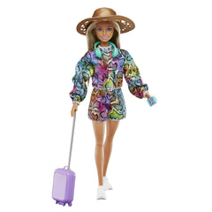 Barbie papusa barbie in calatorie, Mattel - Publisol.ro