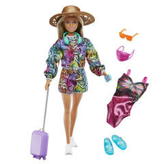 Barbie papusa barbie in calatorie, Mattel - Publisol.ro