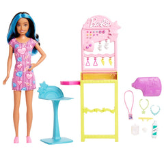 Barbie papusa barbie skipper first jobs ear piercer, Mattel - Publisol.ro