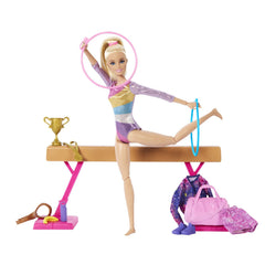 Barbie papusa barbie you can be gimnasta blonda, Mattel - Publisol.ro