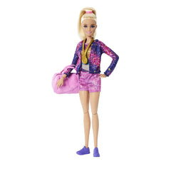 Barbie papusa barbie you can be gimnasta blonda, Mattel - Publisol.ro