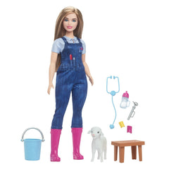 Barbie papusa barbie you can be medic veterinar, Mattel - Publisol.ro
