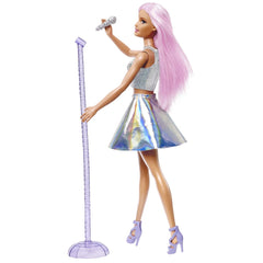 Barbie papusa barbie you can be set barbie star pop si microfon, Mattel - Publisol.ro