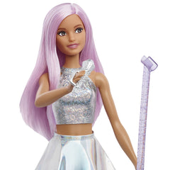 Barbie papusa barbie you can be set barbie star pop si microfon, Mattel - Publisol.ro