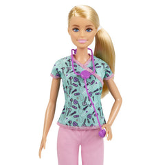 Barbie papusa cariere asistenta medicala, Mattel - Publisol.ro