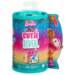 Barbie papusa chelsea cutie reveal maimutica, Mattel - Publisol.ro