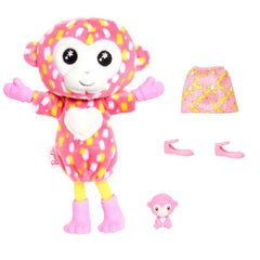 Barbie papusa chelsea cutie reveal maimutica, Mattel - Publisol.ro