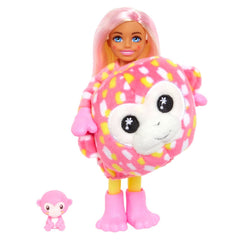 Barbie papusa chelsea cutie reveal maimutica, Mattel - Publisol.ro
