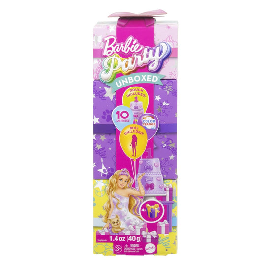 Barbie papusa party unboxed reveal blonda - Publisol.ro