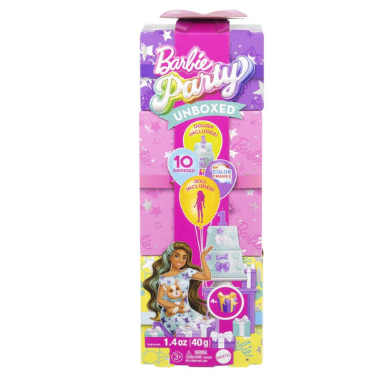 Barbie papusa party unboxed reveal bruneta - Publisol.ro