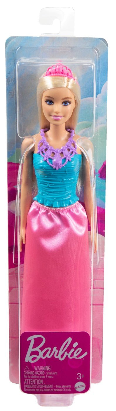 Barbie papusa printesa blonda, Mattel - Publisol.ro