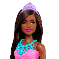Barbie papusa printesa bruneta, Mattel - Publisol.ro