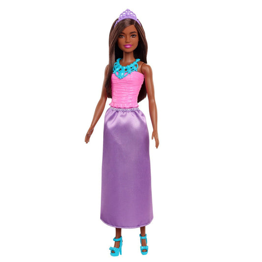 Barbie papusa printesa bruneta, Mattel - Publisol.ro