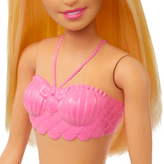 Barbie papusa sirena blonda, Mattel - Publisol.ro