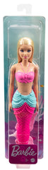Barbie papusa sirena blonda, Mattel - Publisol.ro